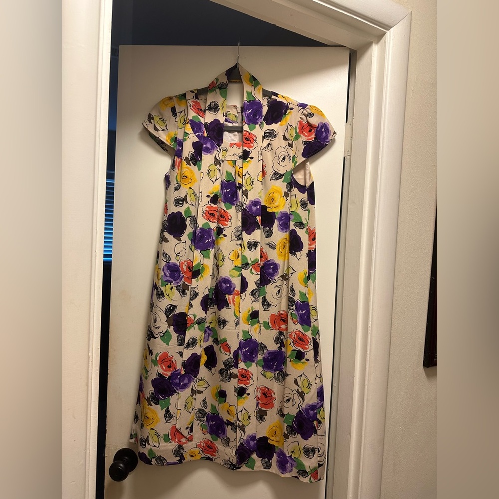 Kate Spade floral knee length dress.